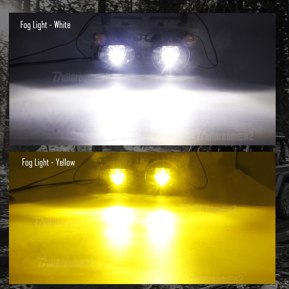 2 X Car Front LED Fog Light Accessories 30W H11 Lens Fog Lamp For Peugeot 308 2013 2014 2015 2016 2017 2018