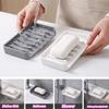 Non-Slip Soap Holder Diversion Sink Splash Guard Mat Drainage Soap Dish  for Bathroom and Kitchen