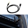 Micros USB To 3.5mm Audios Output Cable Male To Male Car Auxs Extension Cord for S4i9500 I9600 NOTE2 N7100 NOTE3 Phones