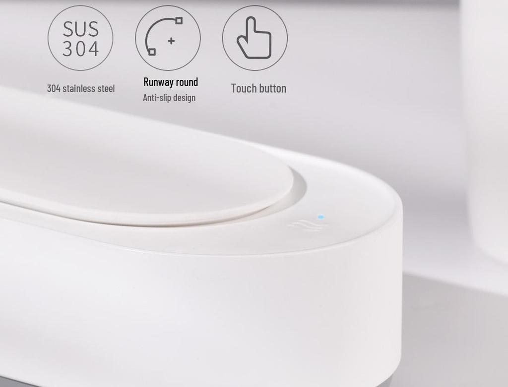 EraClean Ultradźwiękowa Maszyna do Czyszczenia Biżuterii, Okularów i Zegarków - Mała Maszyna do Czyszczenia Wibracyjnego.