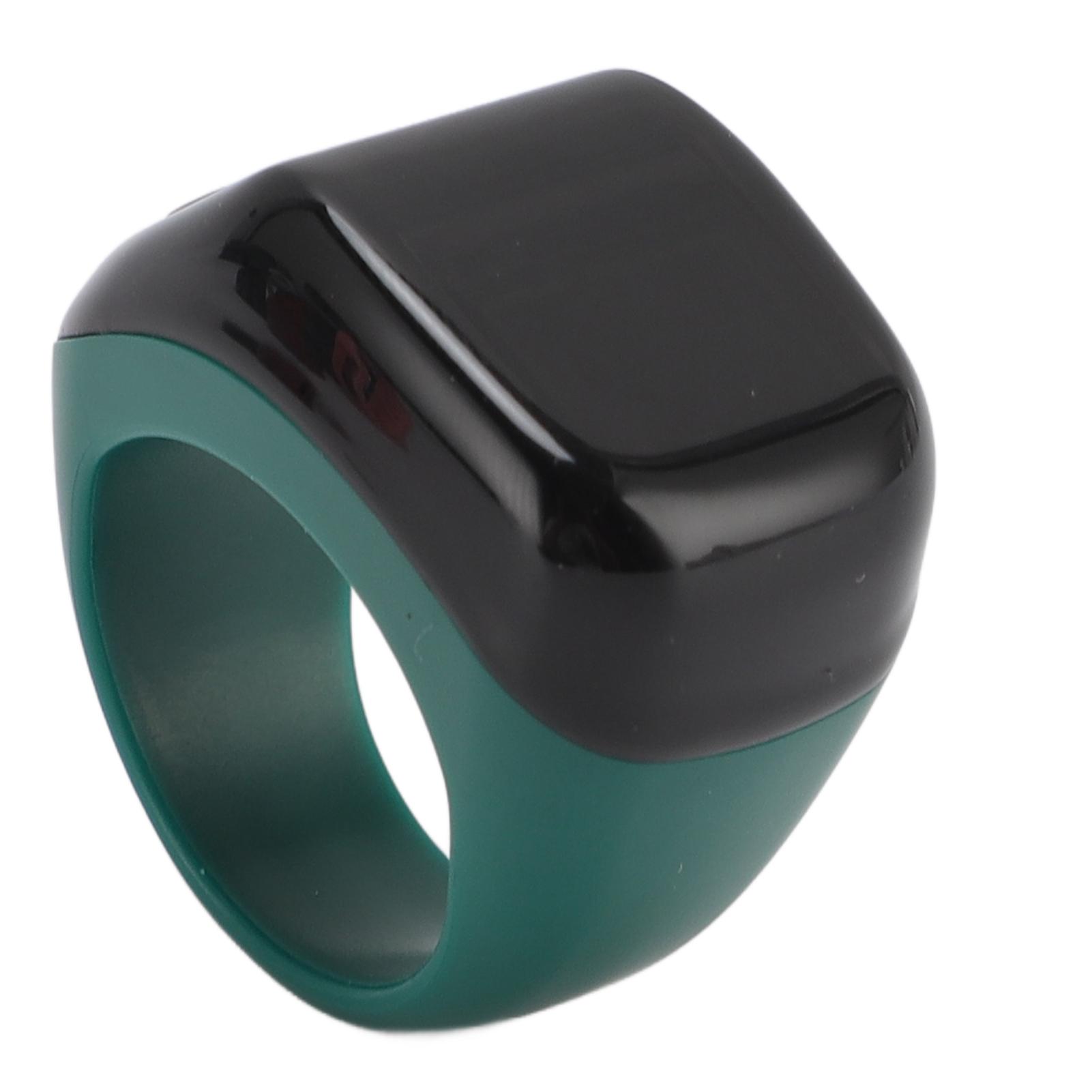 

Smart Finger Counter Digital Step Number Prayer Reminder with Touch Control 0.42in Screen for Muslim