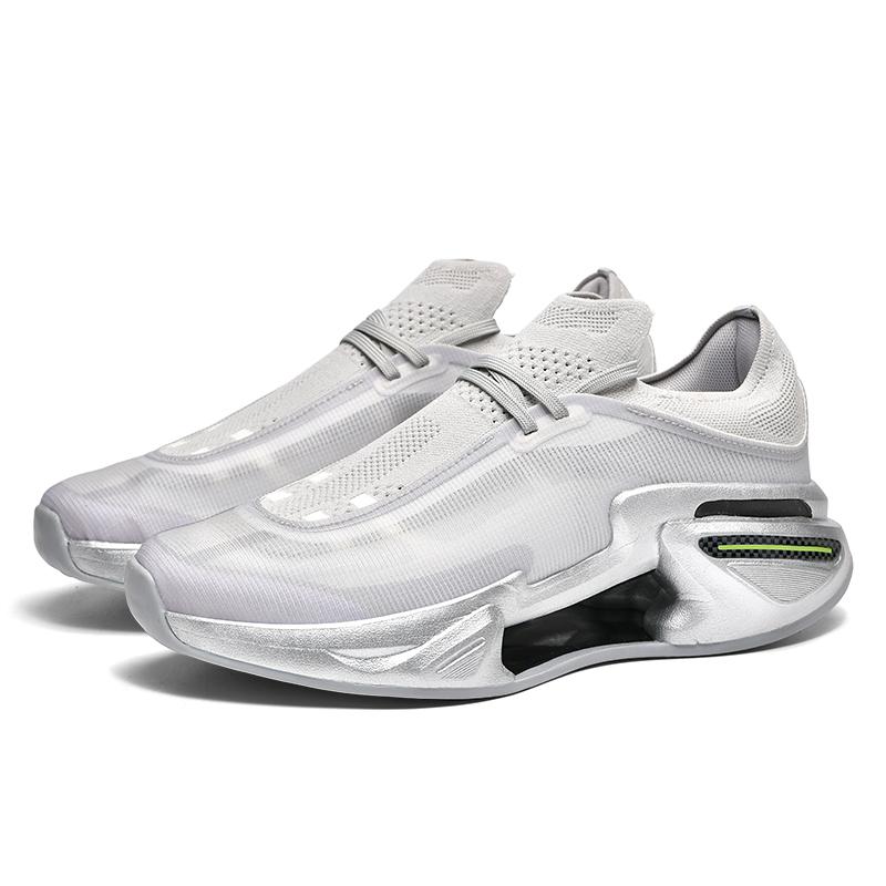 High Quality Couple Casual Shoes Fashion Hot Selling Outdoor Fitness Runn Shoes Wear-resistant Unisex Height Increasing Sneakers