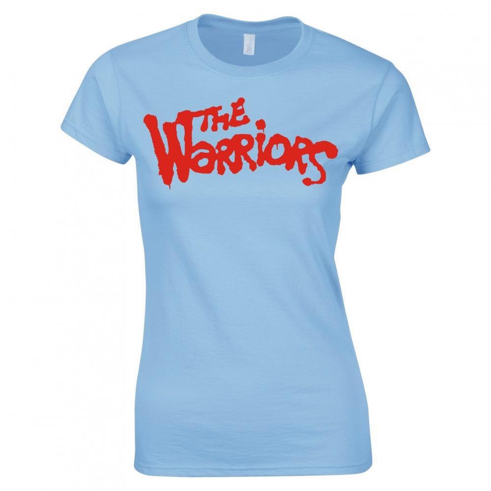 The Warriors Movie Logo Ladies Skinny Fit Tshirt S