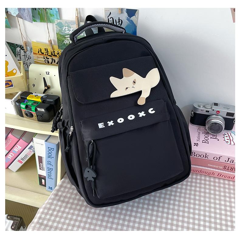 

High Appearance New Backpack for Elementary, Middle, and High School Students, Large Capacity Backpack, Lightweight and Versatile Casual Backpack