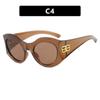 Big Box Letter Sunglasses New Sunglasses Sun Hip-hop Retro Sunglasses Ladies Sunglasses Men's Sunglasses