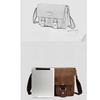 Neue Mode Dicke Wachsleinwand Herren Schultertasche Messenger Bag Herren Umhängetasche Vintage Männlich Freizeit Sling Bag Lässig Junge