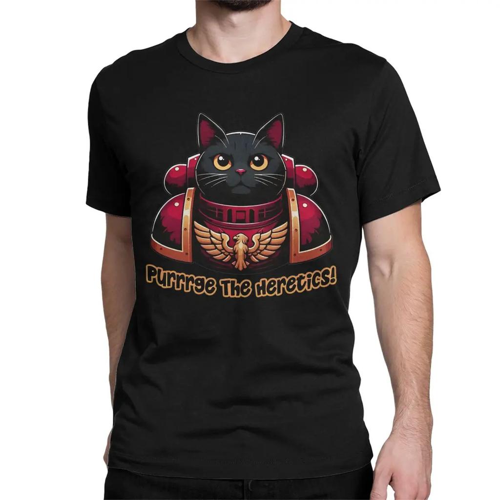 ZX TEE Men Women T-Shirts Chaos Khorne Flakes Vintage Tees Short Sleeve W-Warhammer 40k T Shirt Crewneck Clothing Gift Idea