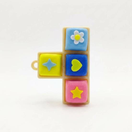 3D-printet Tastatur Fidget Legetøj 3/4/5/9 Taster Tastatur Finger Klikker Legetøj Afstressningsknap Fidget Legetøj Stresslindring Skrivebordslegetøj