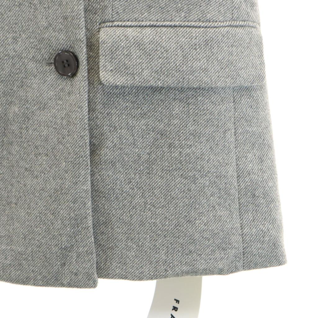 Unused FRAY I.D Wool Blend Tailored Jacket 1 Gray Women Used