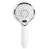 LED Digital Display Temperature Control Shower Head White