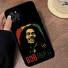 Bob Marley Rasta Löwe Handyhülle Für IPhone 16 15 14 13 12 11 17 Pro Max Einfachheit Rückseite TPU Weiche Hülle