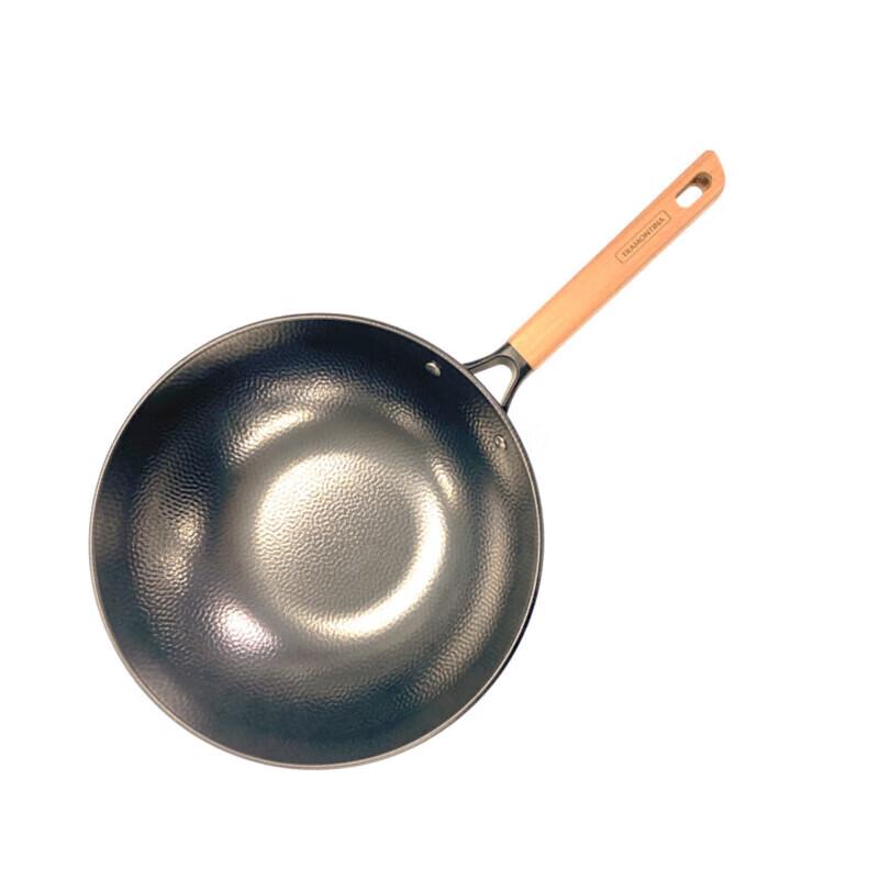 Tramontina New Chinese Style Cast Iron Hammered Wok