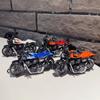 Cartoon Hip Hop Mini Klein Motorrad Schlüsselanhänger Kreative Persönlichkeit Paar Tasche Tide Cool Spielzeug Modell Anhänger Kleines Geschenk