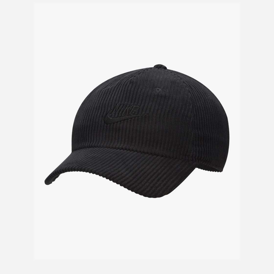 

Nike Club Unstructured Corduroy Cap Black FB5375-010