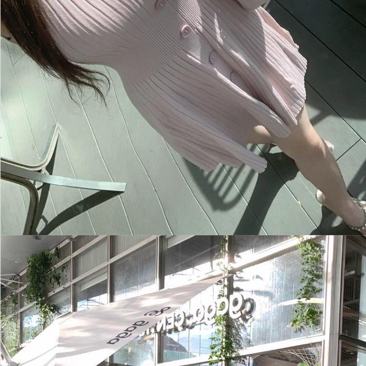 Elegant Ice Silk Sleeveless Tank Dress with Waist-Hugging Fit for Women