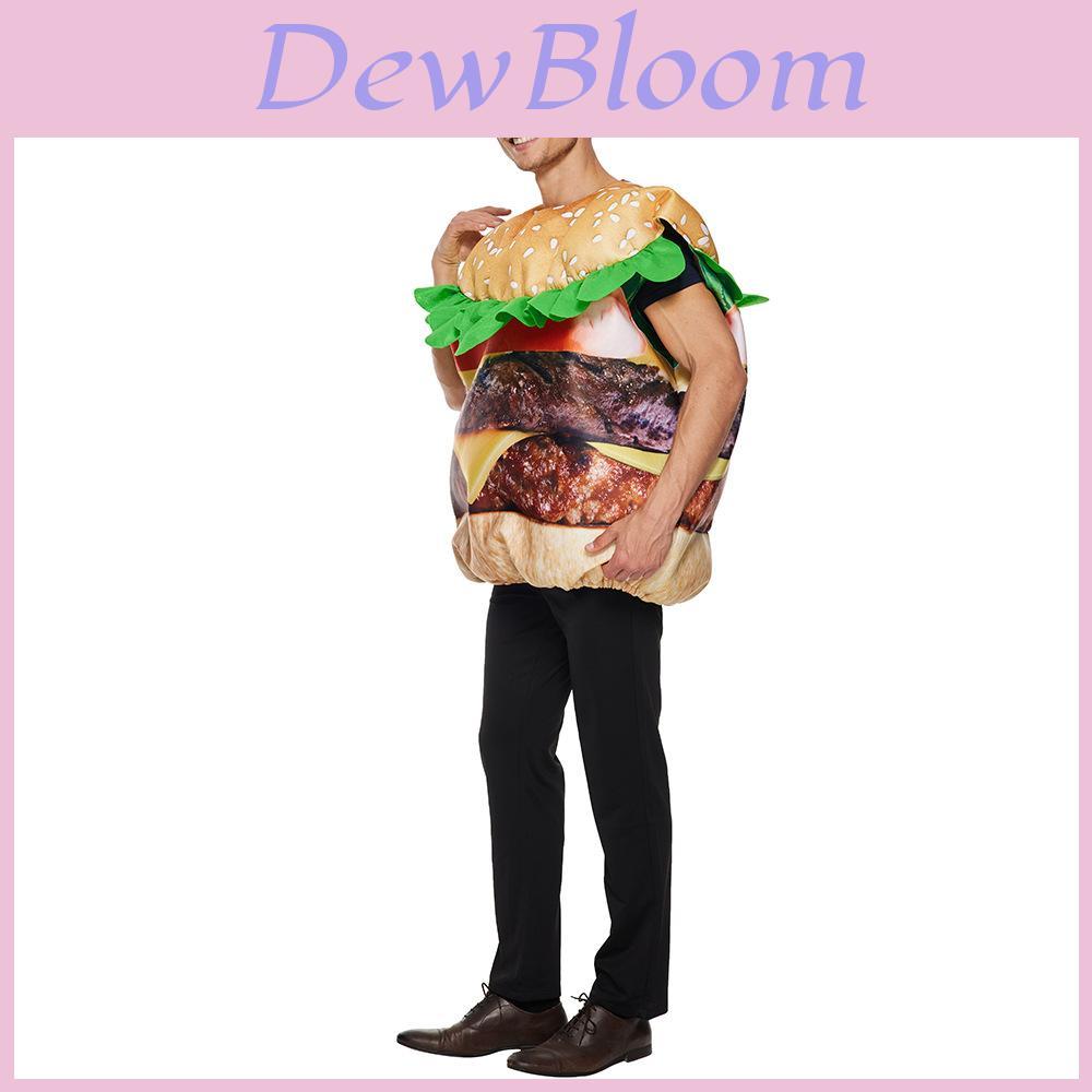Halloween Beef Burger Costume For Adults With Stage Performance Design For Parties
