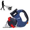 3m Retractable Dog Leash For Small Dogs Reflective Dual Pet Leash Lead 360 Swivel No Tangle Double Dog Walking Leash With Lights