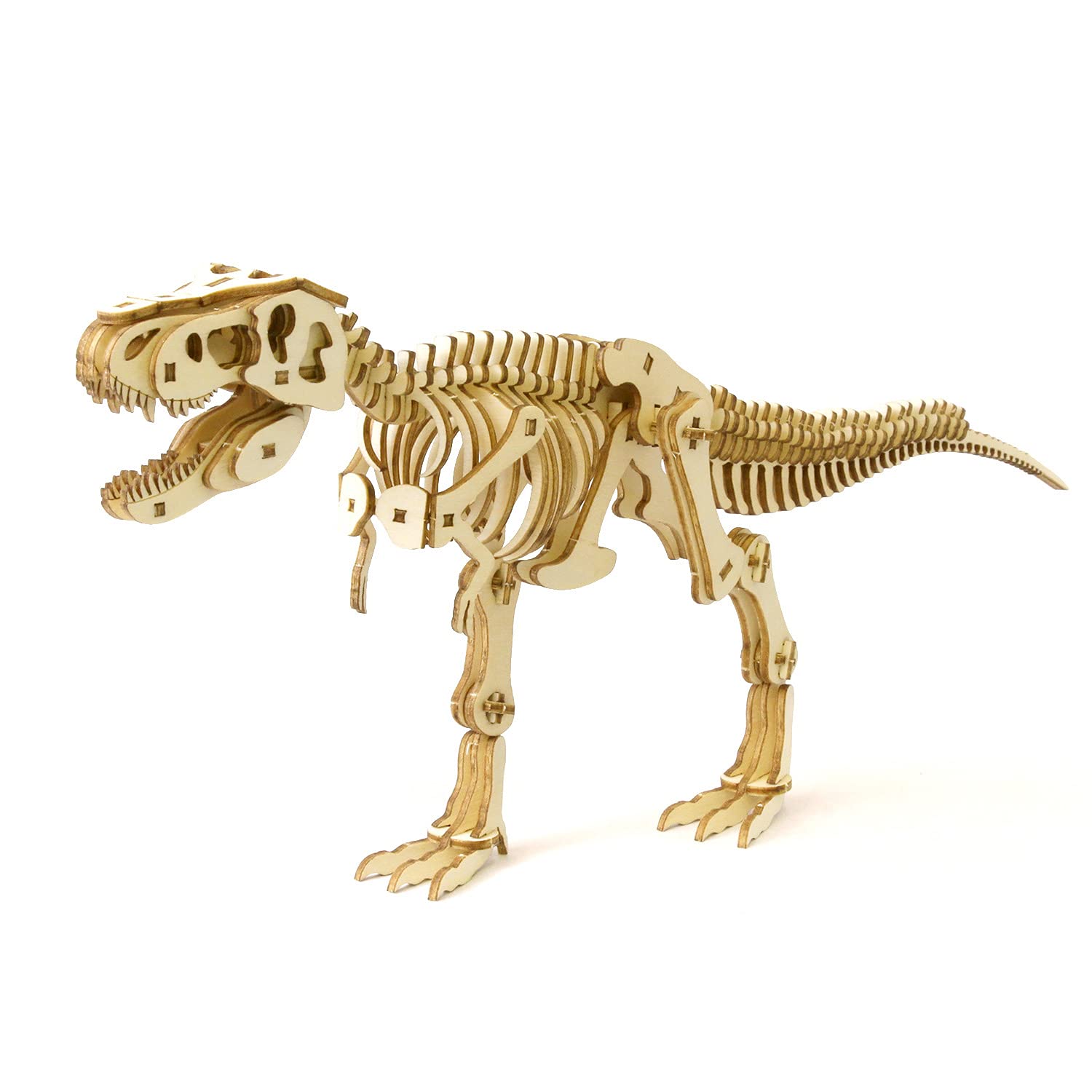 

Tyrannosaurus A wooden 3D puzzle DIY craft kit that can be enjoyed by elementary school children to adults An educational toy for boys and girls Also