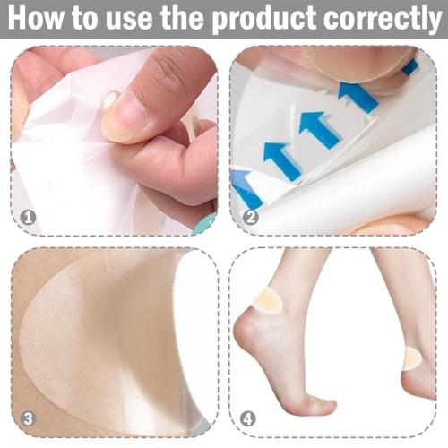 24-Pack Foot Protection Pads for Preventing Eversion, Inversion, and Blisters, Waterproof Shoe Pads for Protecting the Soles of Your Feet, Shoe Pads,