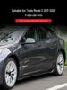 Tesla Model 3 V Style Carbon Fiber Front Lip & Side Skirts Kit
