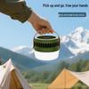 Multi-Functional Rechargeable Solar Camping Lantern with Fan – Long Battery Life for Outdoor & Emergency Use