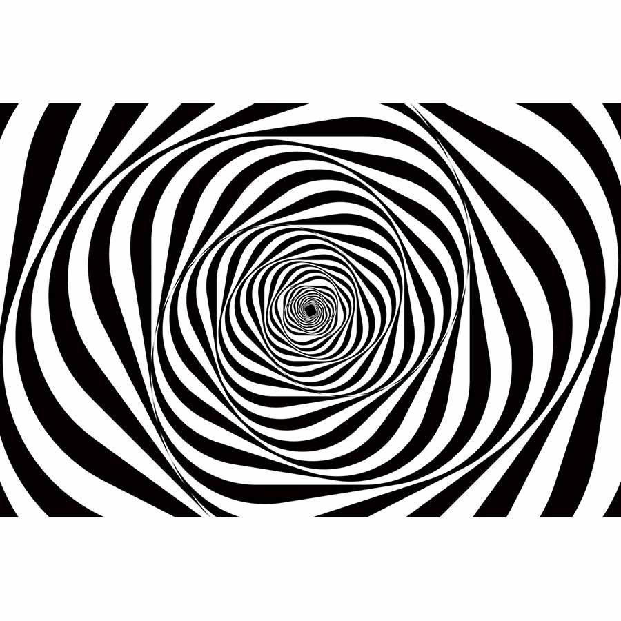 MOON.QG 3D Photography Wallpapers Backdrop Visual Illusion Background Swirl Geometric Home Wall Event Photo Studio Decorations