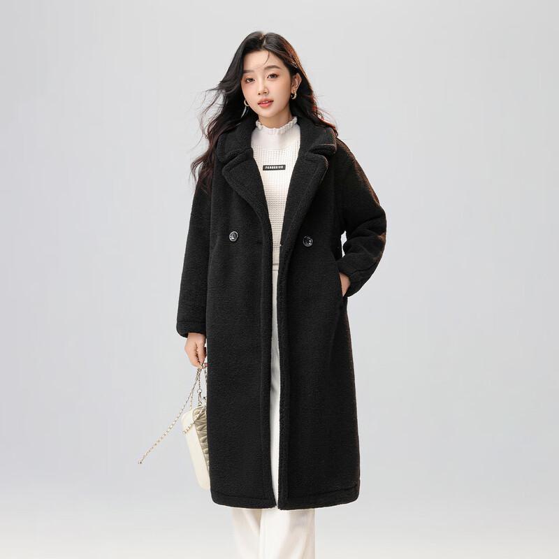 

SNOWFLYING Women s Long Faux Shearling Coat XL