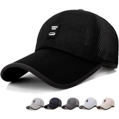 Chapeau Homme Été Version Coréenne Maille Casquette de Baseball Gagnante Protection Solaire Casquette d'Ombre Casquette Sports de Plein Air Casquette Filet
