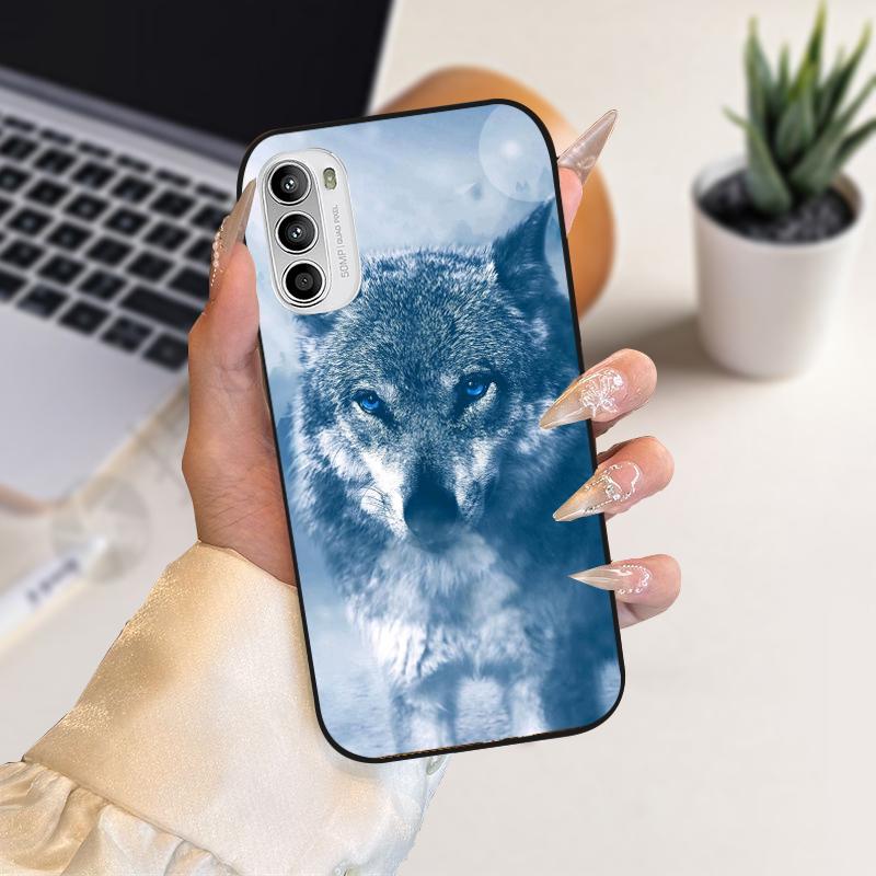 Cartoon Animal Cases For Motorola G52 4G Bumper Cover On Moto G82 G71s 5G Soft Silicon Phone Case For Motorola G 82 Coque Fundas