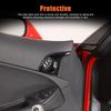 Glossy Piano Black Interior Door Lock Trim Sticker For Corvette C6 05-13