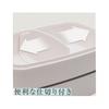 Asvel Lunch 3641 C-Lantus SS-T570 Single-Tier Box, 570mL, White,