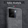 Luxury Suede Half-Cover Case for iQOO Z6 - Ultra-Thin Protection