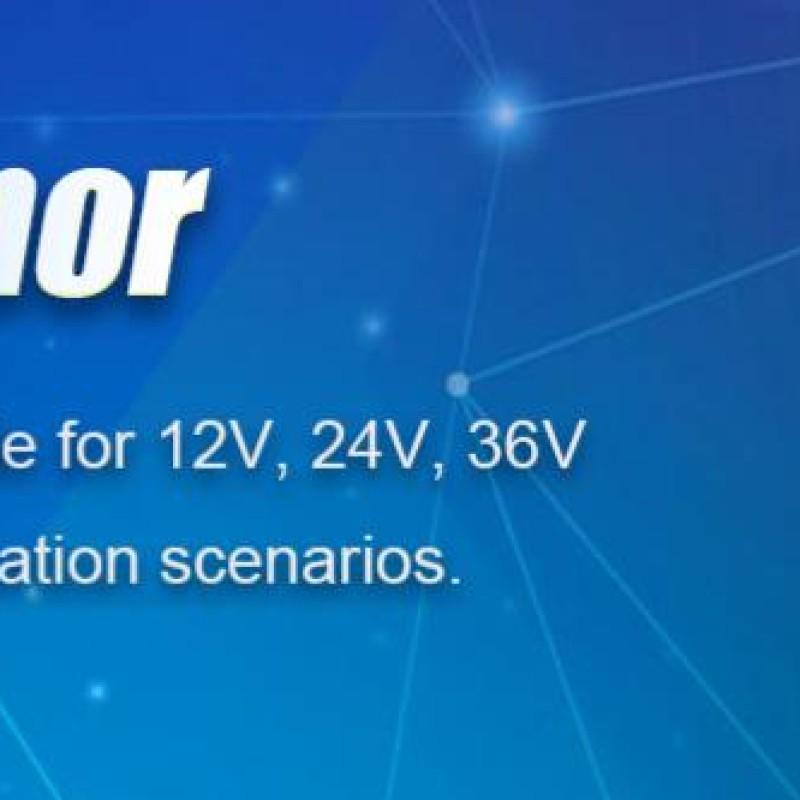

DC10V-55V Motor Speed Controller 12V 24V 36V 48V 60A Variable Voltage Controller 100A Max with Knob Switch Electrical Equipment China Mainland
