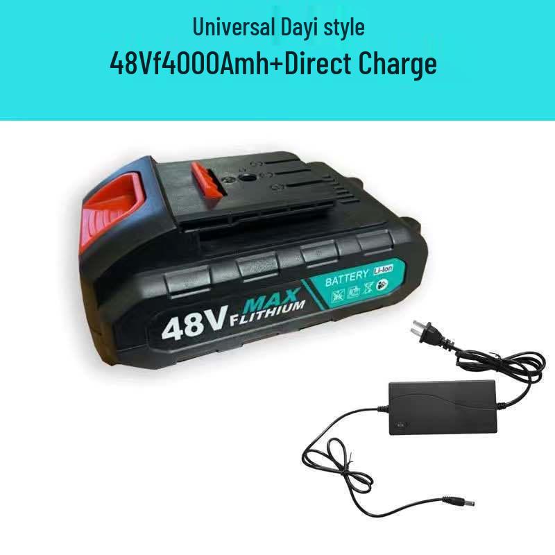 Universal 48V-88V Electric Wrench and Angle Grinder Set with Lithium Battery