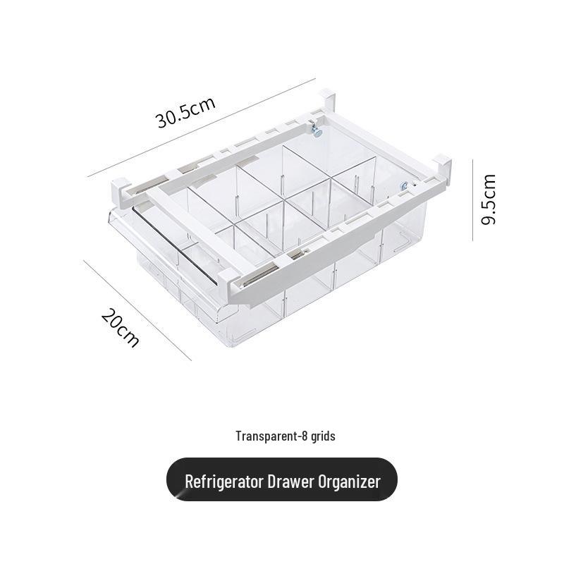Drawer-Style Fridge Egg Storage & Fresh-Keeping Organizer