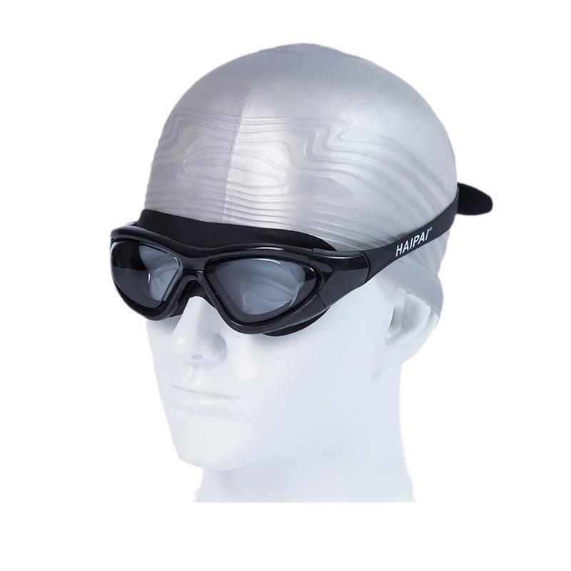 High-Definition Anti-Fog Waterproof Adult Swimming Goggles - Unisex Large Frame