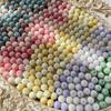 40pcs/set Round Porcelain Beads Necklace DIY Jewelry Accessory Pretty Loose Spacer Beads Pendant