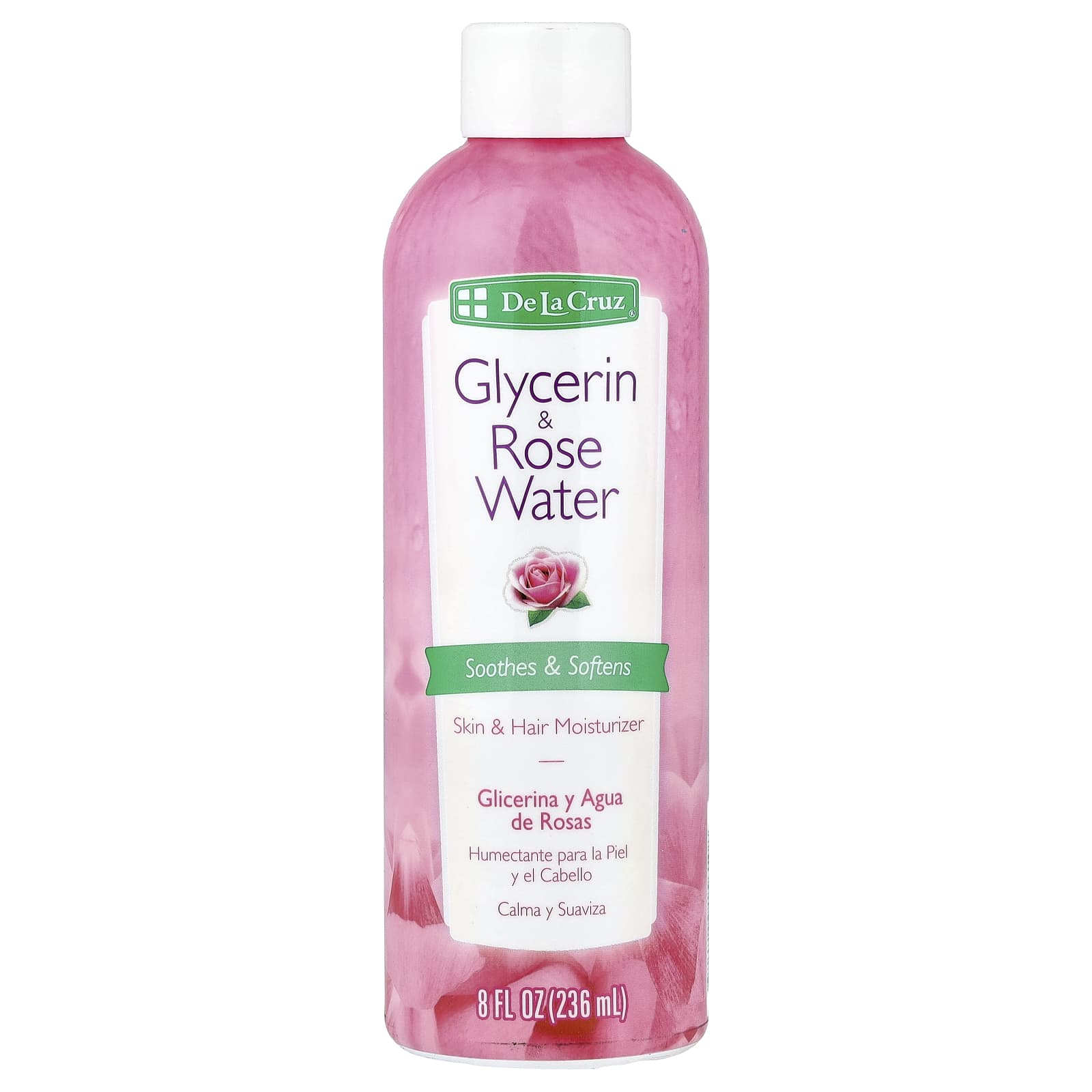 

Glycerin & Rosewater, Skin & Hair Moisturizer, 236Ml(8Fl Oz)