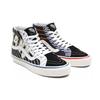 Vans Sk8 Canvas High Top Skate Shoes Unisex Sneakers Black White Red VN0A38GF4GE