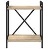 Bookshelf Sonoma Oak 40 x 30 x 50 cm Particleboard