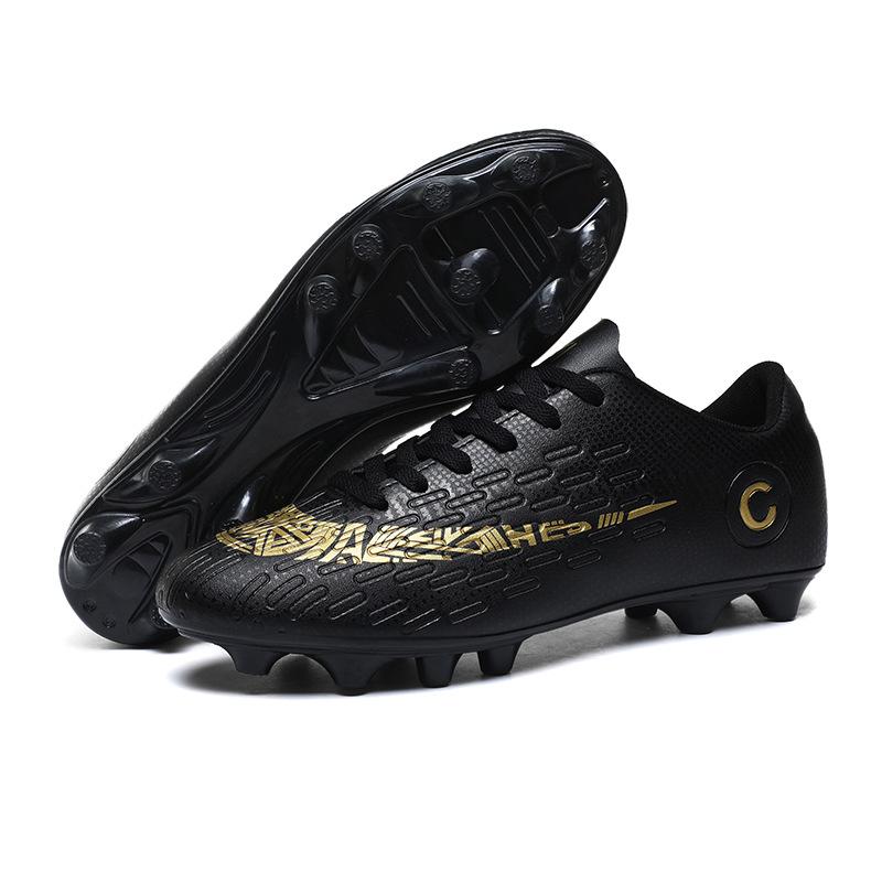 Cross-border Low-top Football Shoes C Standard Long Nails Children's Game Shoes Broken Nails Football Training Shoes Soccer Shoes