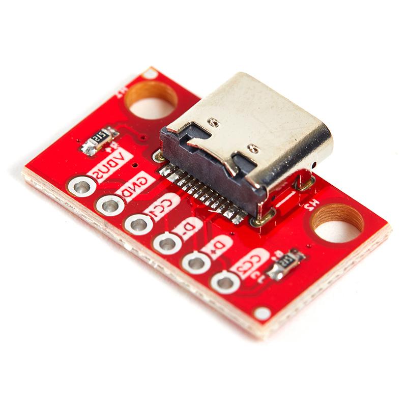 1Pc Usb 3.1 Type C Connector 16 Pins Female Socket Receptacle Adapter To Solder Wire Cable 16 Pins Support Pcb Board