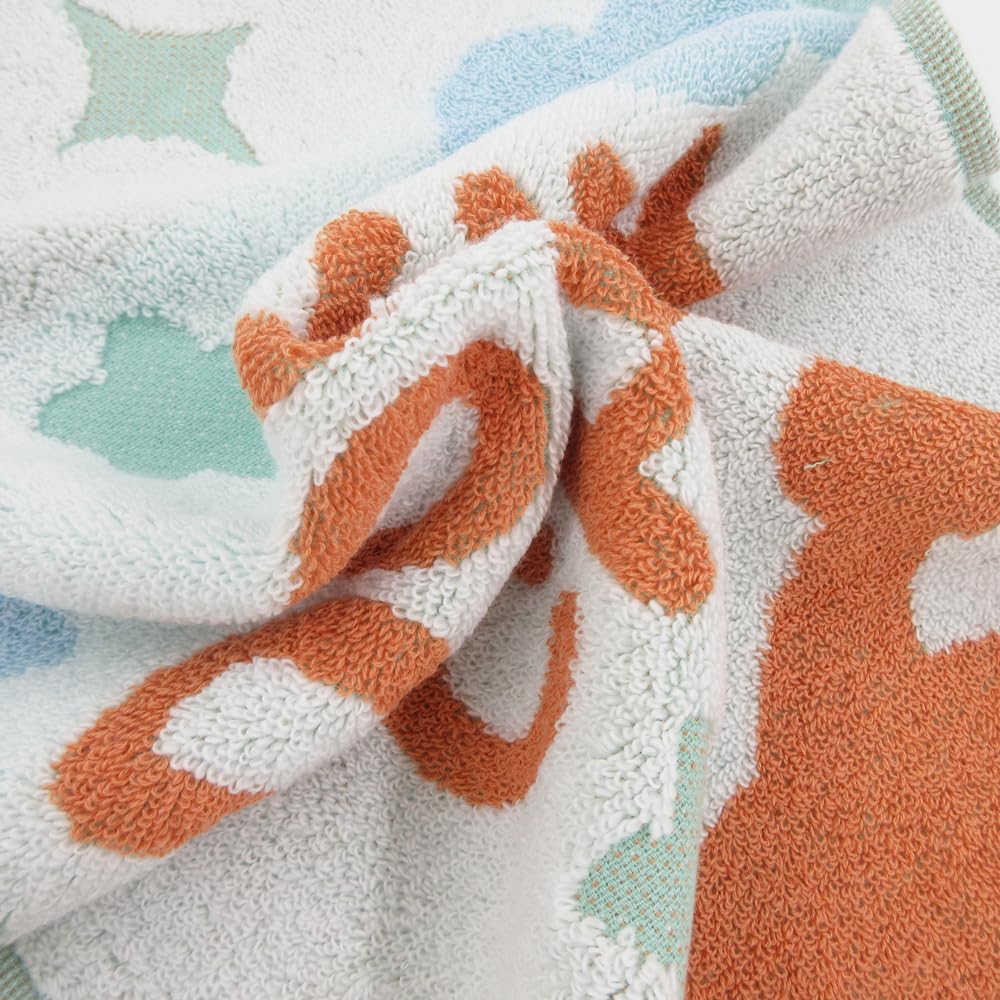 Marushin Anpanman Face Fluffy Bandai Towel, Dokin-chan, 891461, Marushin,