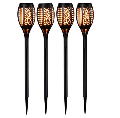 Fackel Solarleuchten - Set aus 4