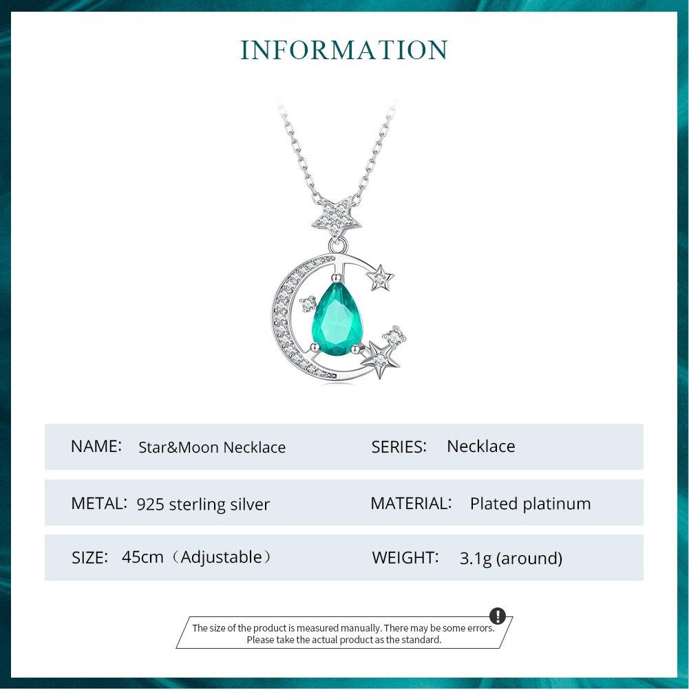Collana Donna Con Pietra Di Luna Naturale – Argento 925, Ciondolo A Goccia D'acqua, Catena Regolabile 40-45 Cm, Regalo San Valentino