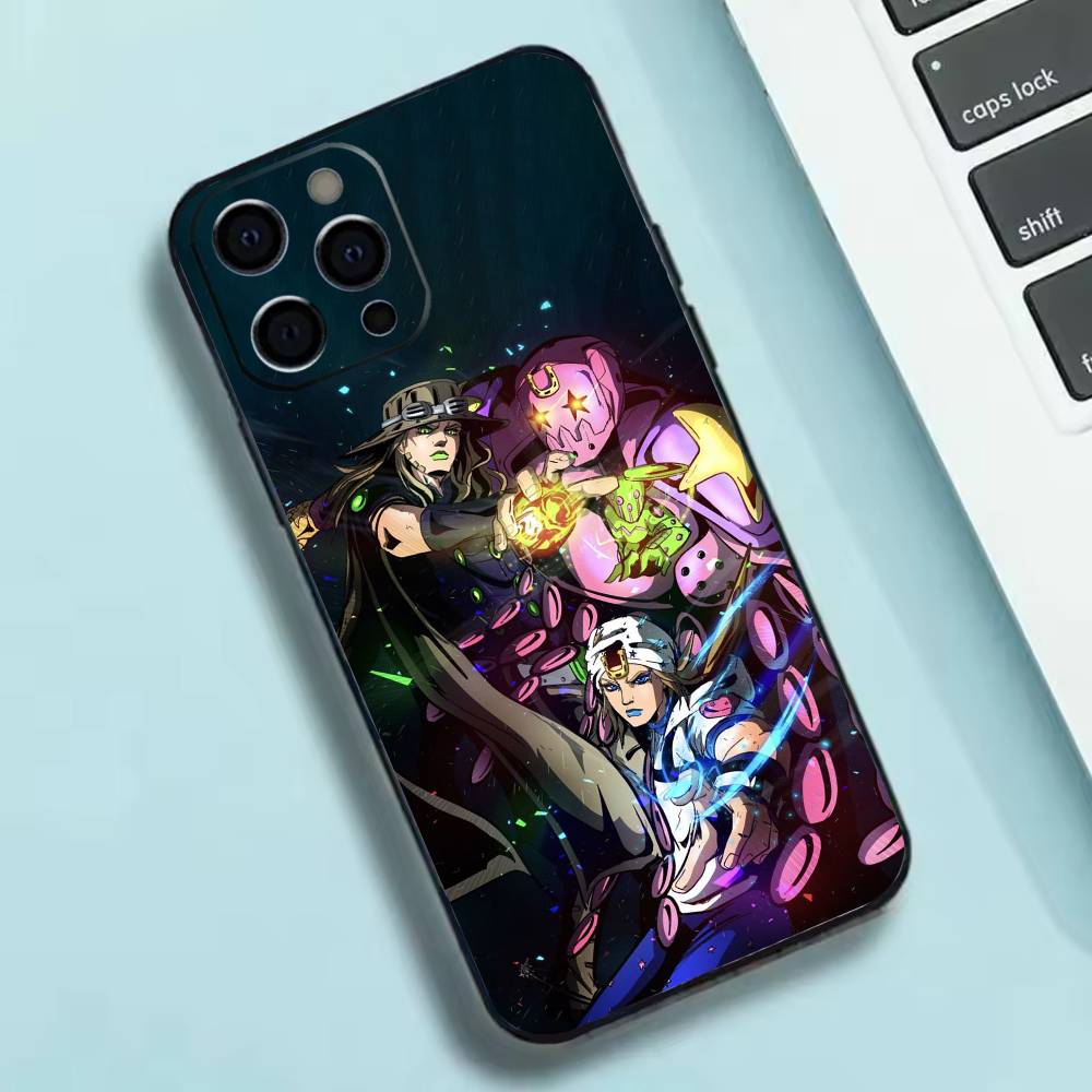 J-Johnny Joestar of the J-Jojo Phone Case Silicone Soft For IPhone 17 16 15 14 13 12 11 X XR Plus Pro Max Plus