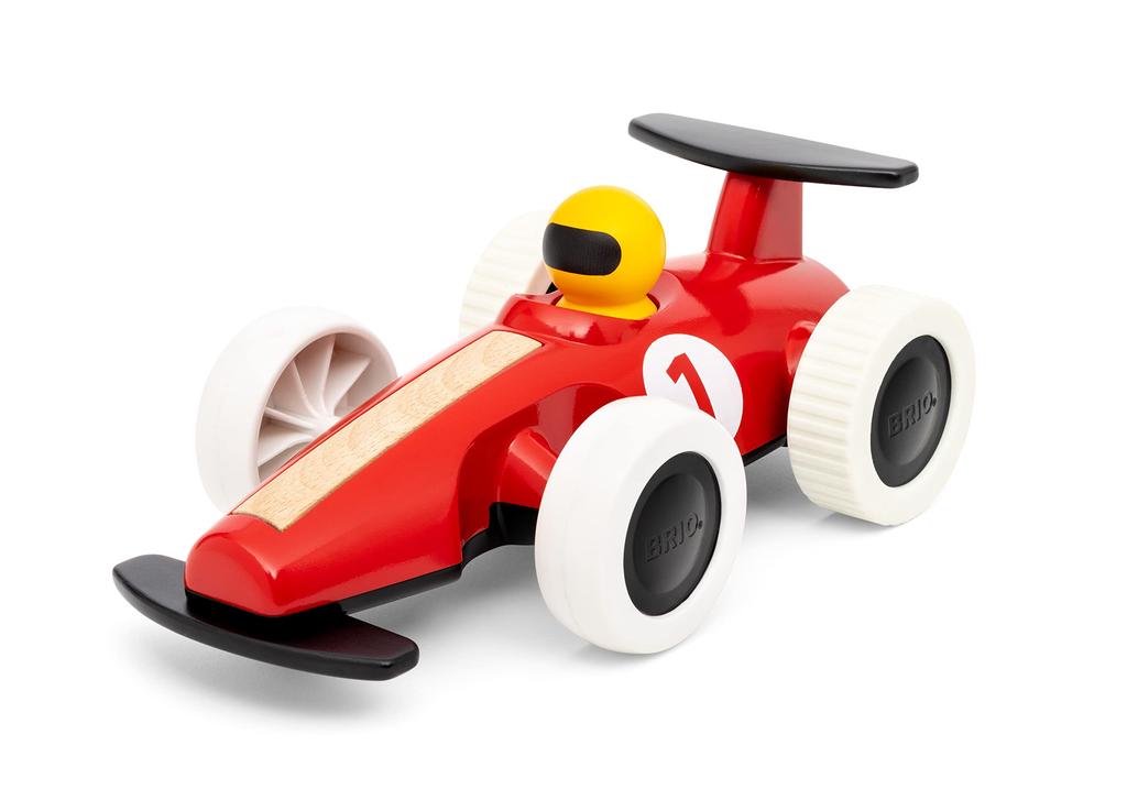 BRIO WORLD Large Pull Back Racing Car 30308 Ages 18 months and up (Racing cars, vehicles, toys)