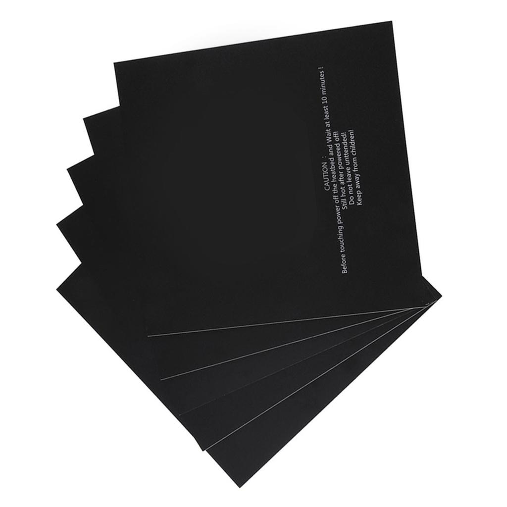 5Pcs 220x220mm 3D Printer Part Heated Bed Plate Printing Stickers