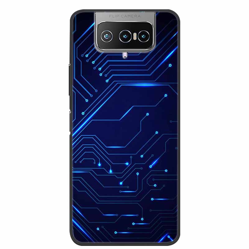 For Asus Zenfone 8 Flip Case Star Soft TPU Silicone Phone Case For Zenfone8 Flip Zenfone 8 ZS590KS Back Cover