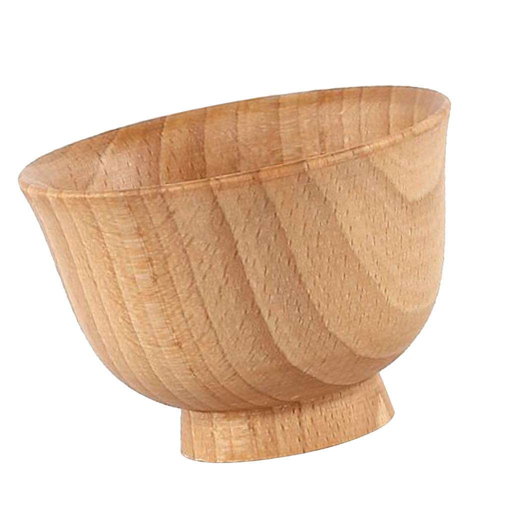 Natural Wooden Tumbler Tea Cup Beech Wood Mug Party Light Brown - ml